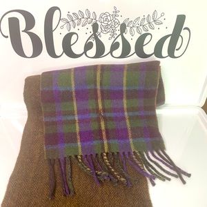 Polo Ralph Lauren Lambs wool Scarf 10”x64”RN26128 CA22608